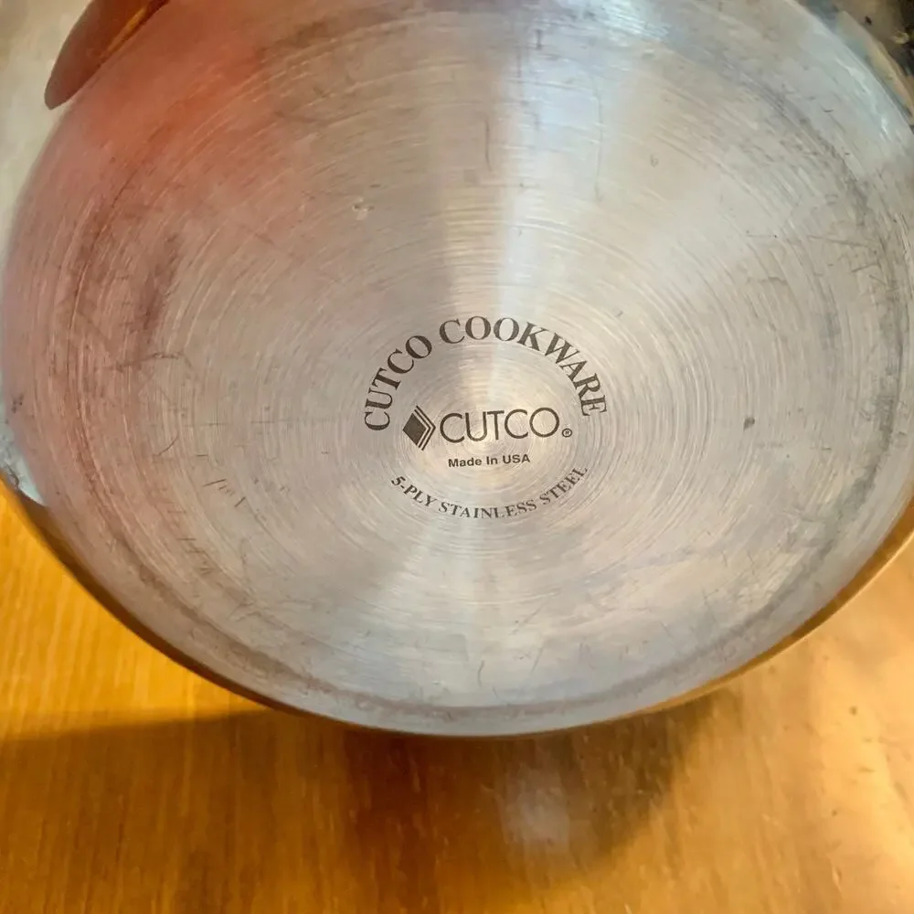 CUTCO Cookware 5-Ply Stainless Steel 8